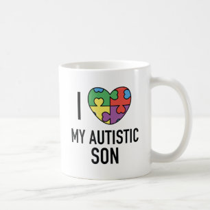 I Kärlek Min autistiska son Kaffemugg