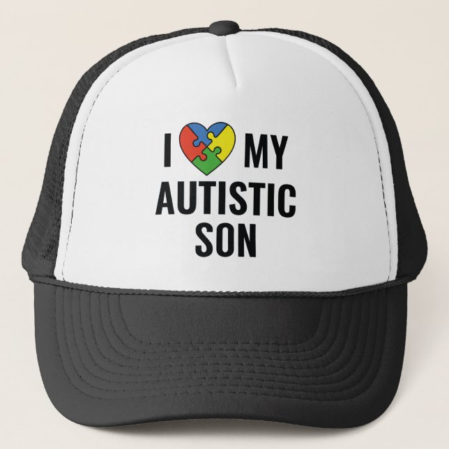 I Kärlek Min autistiska son Keps (Framsida)