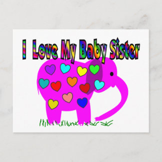 I Kärlek Min Baby-syster Vykort
