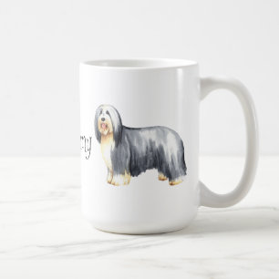 I Kärlek min Bearded Collie Kaffemugg