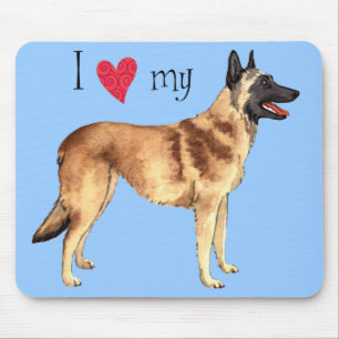 I Kärlek min belgiska Malinois Musmatta