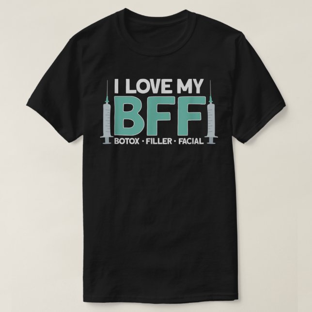 I Kärlek min BFF Boto Filler Face T Shirt (Design framsida)
