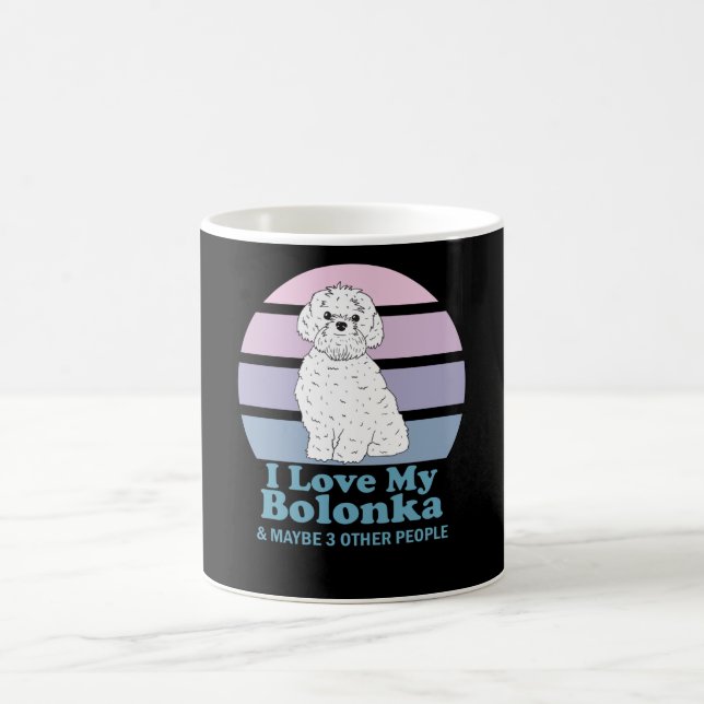 I Kärlek, min bolonka och tre andra människor Kaffemugg (Center)