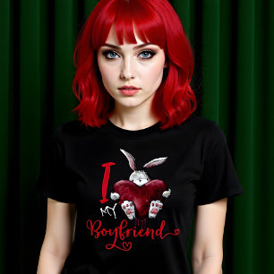 I Kärlek Min Boykompis Gothic T Shirt