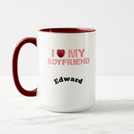 I Kärlek min Boykompis med två ton Mugg