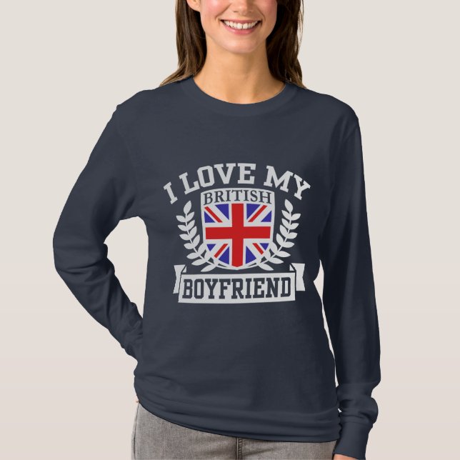I Kärlek Min brittiska bojvän Tröja (Framsida)