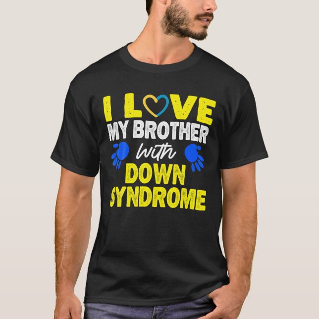 I Kärlek min bror med nedsyndrom, 21 mars Vint T Shirt (Framsida)