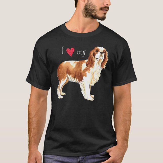 I Kärlek min Cavalier T-shirt (Framsida)