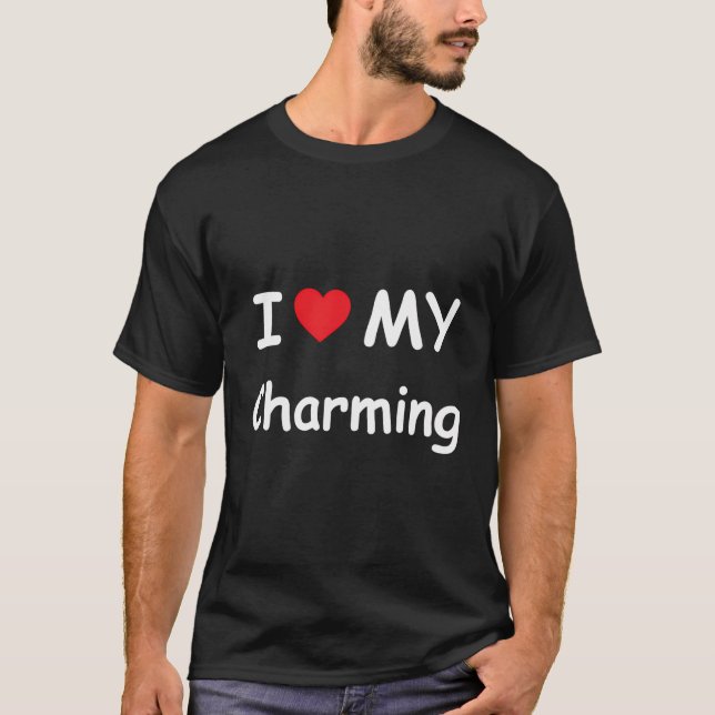 I Kärlek, min charming... T Shirt (Framsida)