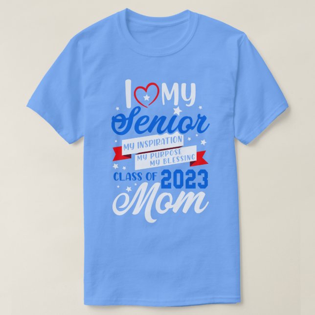 I Kärlek Min chef 2023 klass 2023 Student T Shirt (Design framsida)