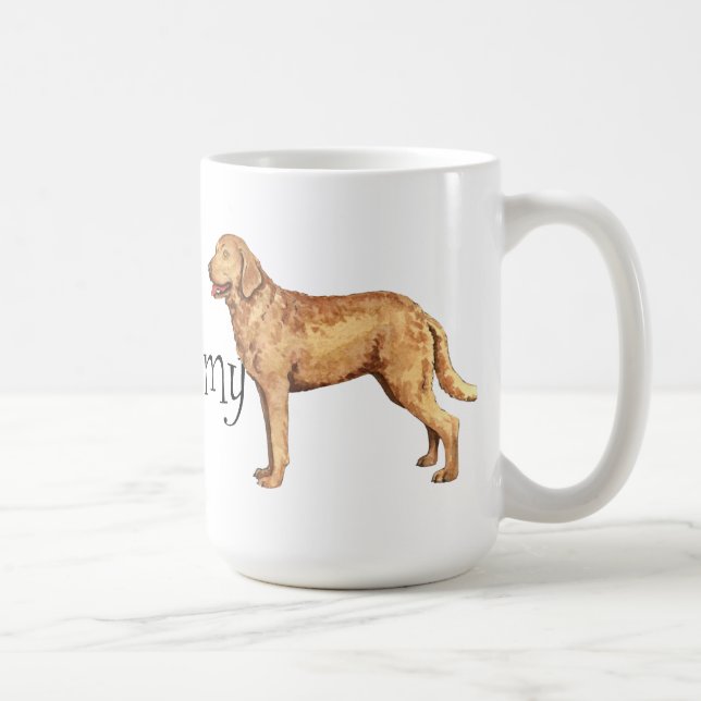 I Kärlek min Chesapeake Bay-kvarterare Kaffemugg (Höger)