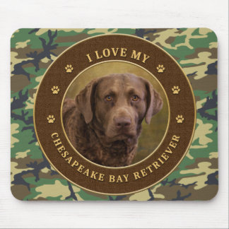 I Kärlek min chesapeake Bay Retriever Cammo Mouse Musmatta