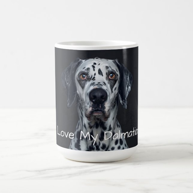 I kärlek min Dalmatien Kaffemugg (Center)