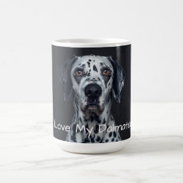I kärlek min Dalmatien Kaffemugg