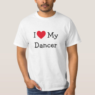 I Kärlek Min dansare T-shirt