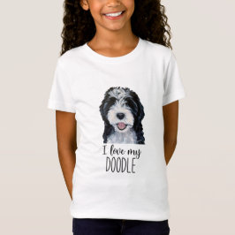 I kärlek min Doodle T-Shirt