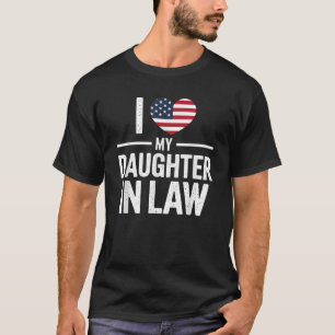 I Kärlek min dotter inom juridik-familjen som matc T Shirt