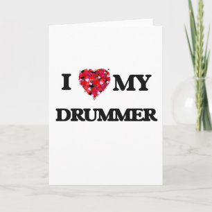 I kärlek min Drummer Kort
