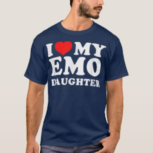 I Kärlek Min Emo-dotter T Shirt