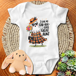 I Kärlek Min Fab-BOO-Lous Underbara Moster T Shirt