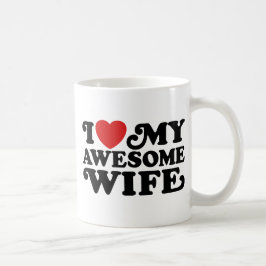 I Kärlek Min Fantastisk-fru Kaffemugg