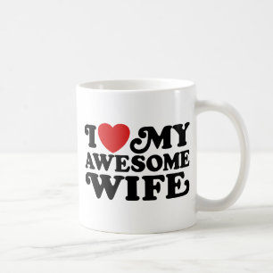 I Kärlek Min Fantastisk-fru Kaffemugg