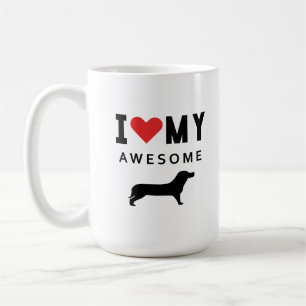 I kärlek min fantastisk-katt hund kaffemugg