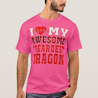 I Kärlek Min Fantastisk-strandade drake T Shirt