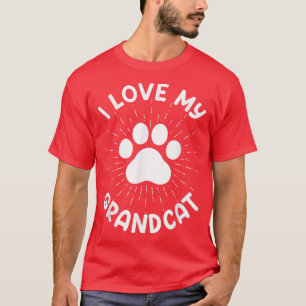 I kärlek min farmcat - Cat Lover Granddad Gr T Shirt