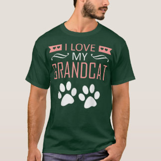 I kärlek min farmcat - Cat Lover Granddad Gr T Shirt