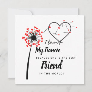 I Kärlek Min fästmö - Personlig Best Friend Cute