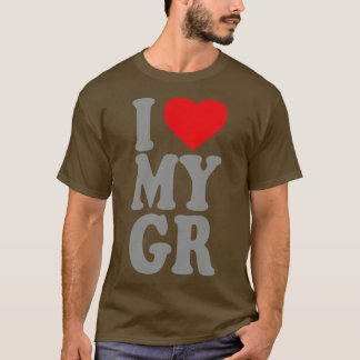 I Kärlek Min flickvän 10 T Shirt