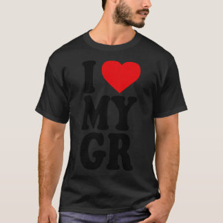 I Kärlek Min flickvän 12 T Shirt