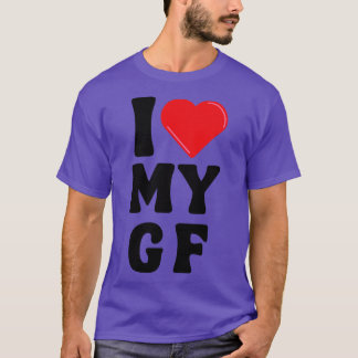 I Kärlek Min flickvän 8 T Shirt