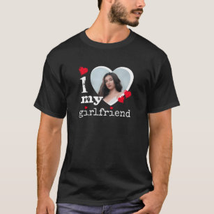 I Kärlek Min flickvän Boykompis Gift T-Shirt