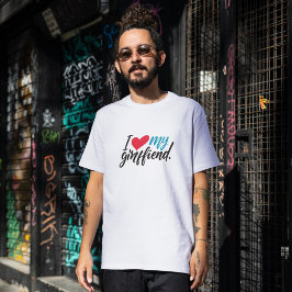 I Kärlek Min flickvän - ett Perfekt uttryck för Kä T Shirt