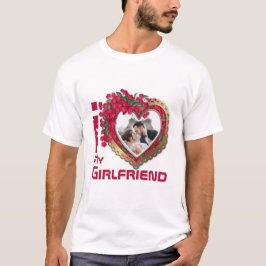 I Kärlek Min flickvän - Foto T-Shirt
