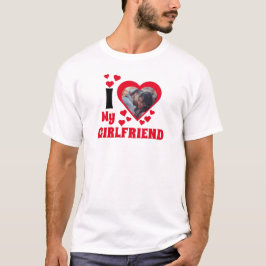 I kärlek Min flickvän T-Shirt