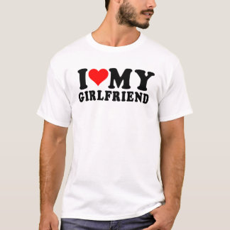 i kärlek min flickvän t shirt