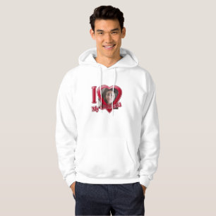 I Kärlek Min flickvän T-Shirt Hoodie