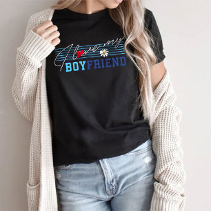 I Kärlek, min flickvän Tshirt, Alla hjärtans dag T Shirt