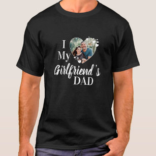 I Kärlek, min flickväns Pappa-Anpassningsbar Foto  T Shirt