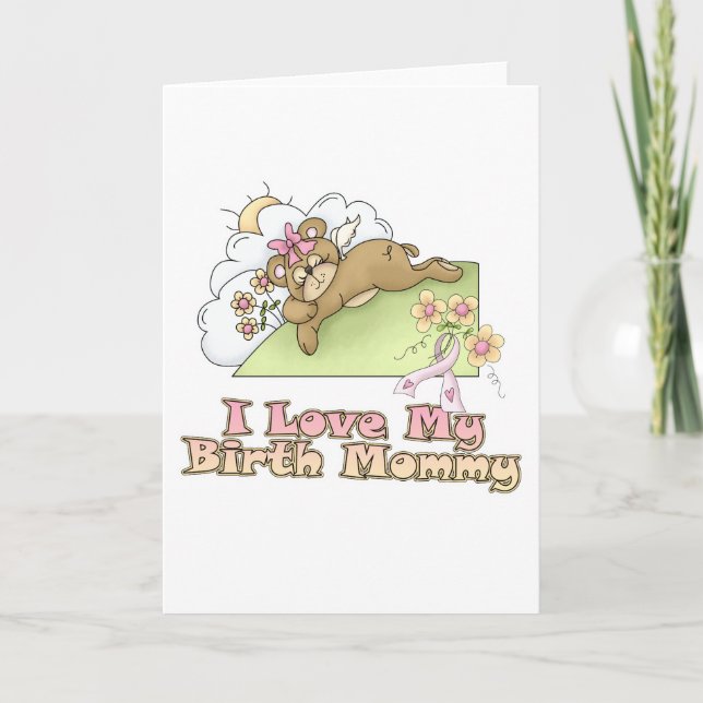 I Kärlek min födelsetal Mamma Kort (Framsida)