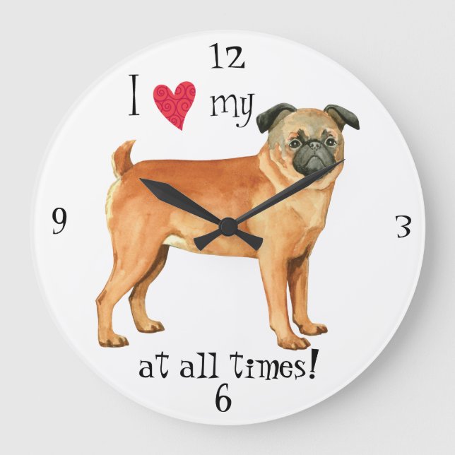 I Kärlek min framställning Brabancon Stor Klocka (Framsida)