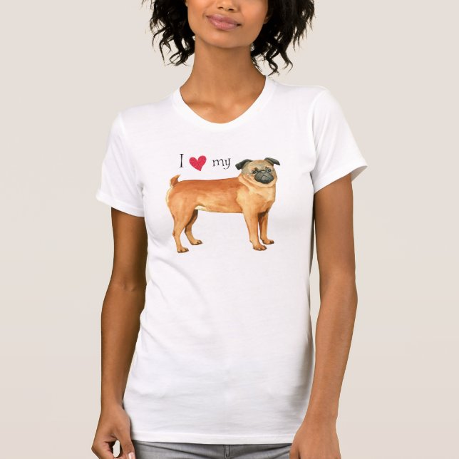 I Kärlek min framställning Brabancon Tee (Framsida)