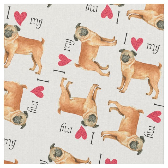 I Kärlek min framställning Brabancon Tyg (Närbild)