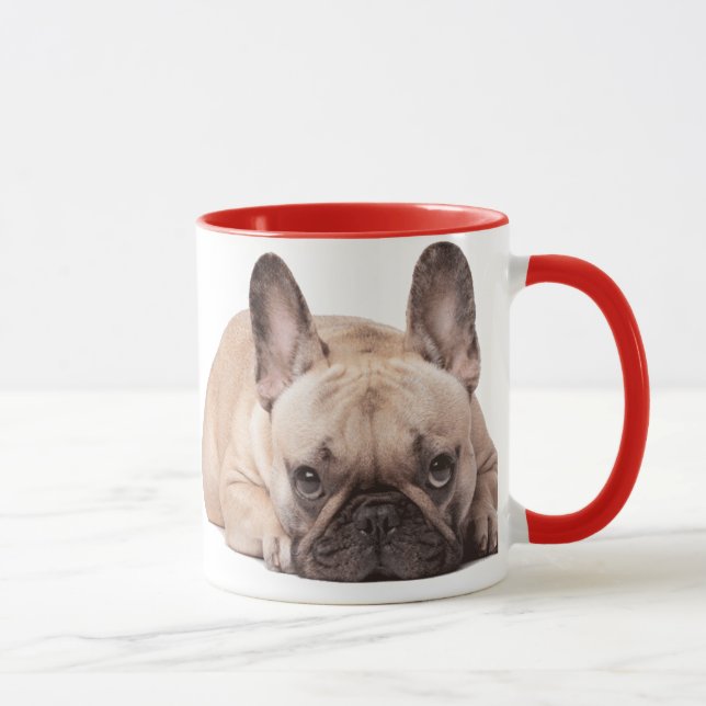 I kärlek min Fransk Bulldog Mugg (Höger)