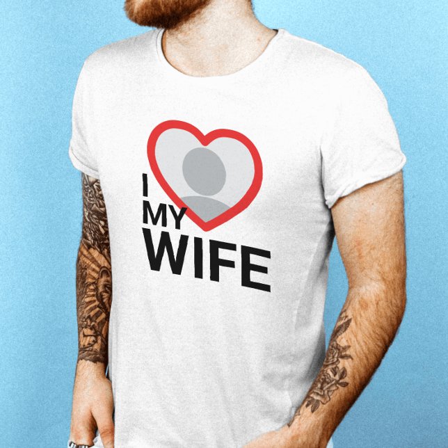 I Kärlek Min fru manar tshirts (Skapare uppladdad)