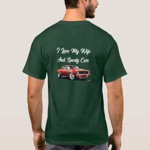I Kärlek min fru och sportbilar T Shirt