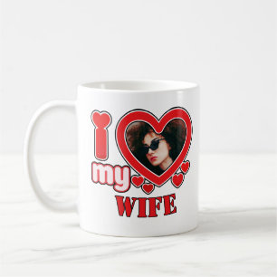 I Kärlek Min fru Personlig Kaffemugg